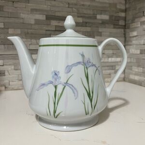 shadow iris corningware teapot